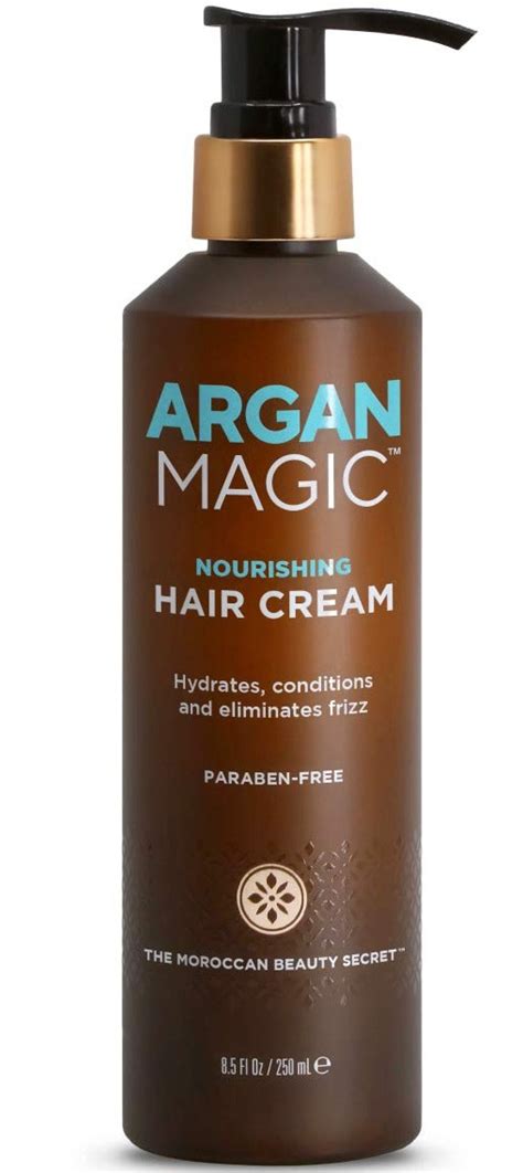 Protect Your Hair from Heat Damage with Argan Magic Nourishing Hair Cream
